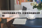 大富豪街机捕鱼上下分（大富豪街机捕鱼话费版）