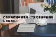 广东闲来麻将有病毒吗（广东闲来麻将有病毒吗是真的吗）